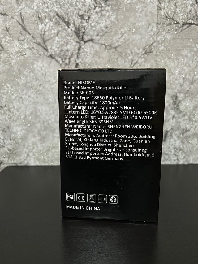 Disparador de insectos electrónico alta potencia