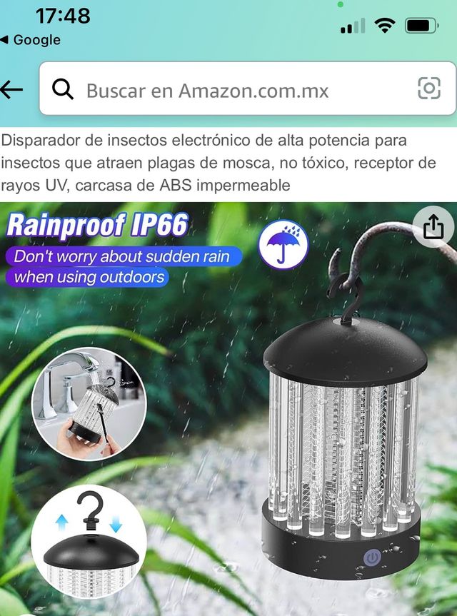 Disparador de insectos electrónico alta potencia