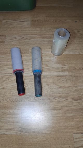 Rollo cubridor de volantes para taller
