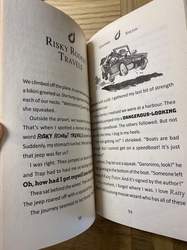 Libros Gerónimo Stilton en inglés