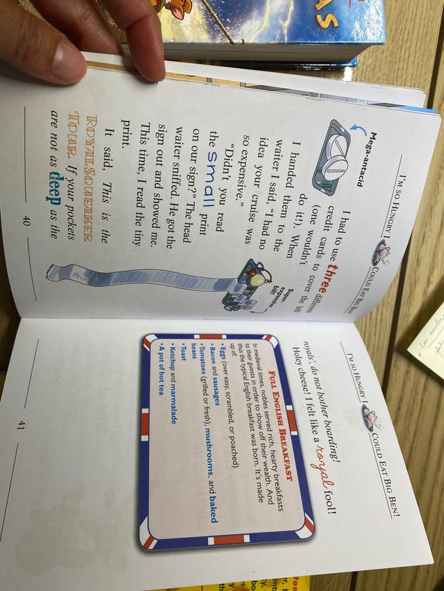 Libros Gerónimo Stilton en inglés