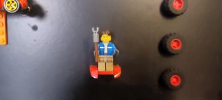 Quadro da collezione Lego e Hot Wheels artigianale