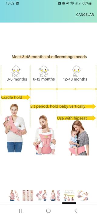 Dos mochilas portabebe mellizas