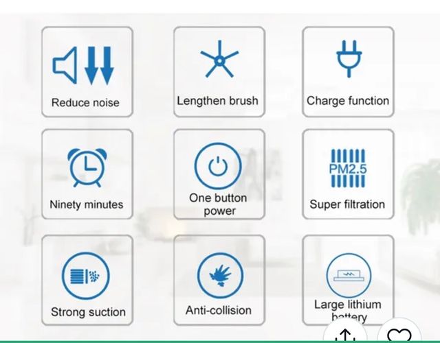 Robot aspiradora inteligente VACUUM