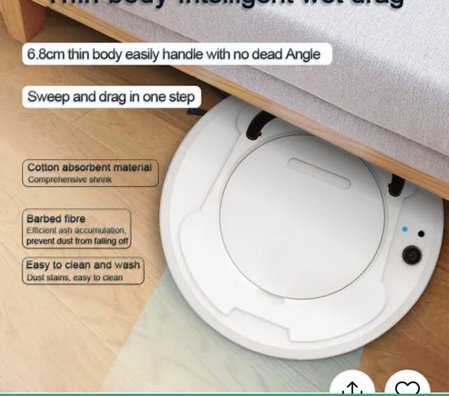 Robot aspiradora inteligente VACUUM