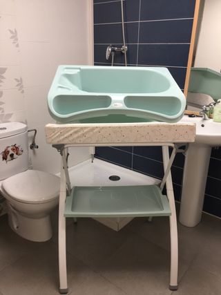 Cambiador/bañera bebe
