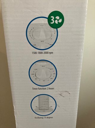 Ventilador torre Tristar NUEVO