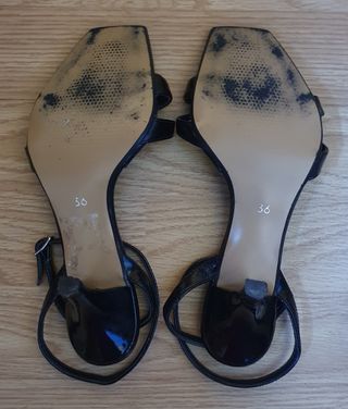 Sandalias negras tacón Marypaz 36