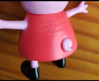 Figuras Peppa Pig goma pvc