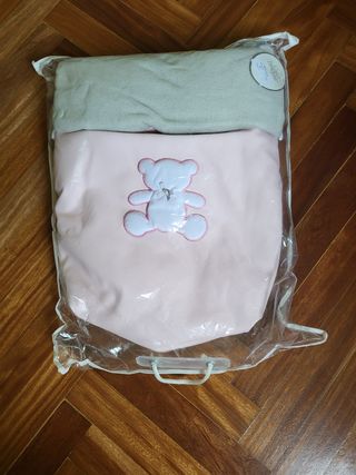 Saco silla universal pelo rosa