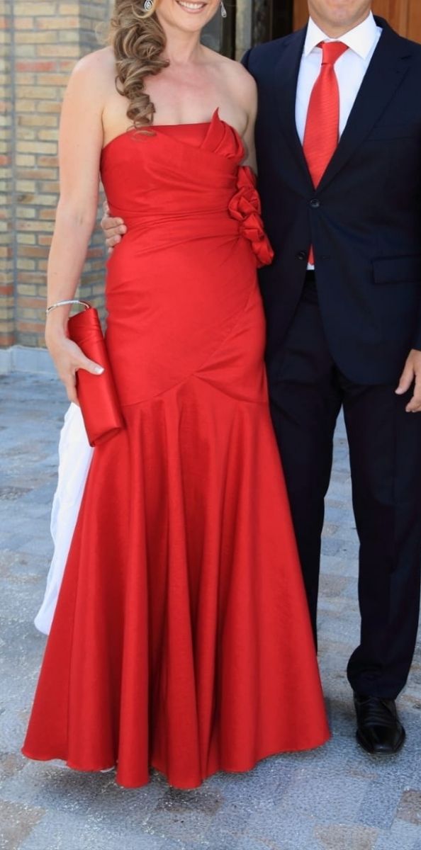 Vestido largo de fiesta