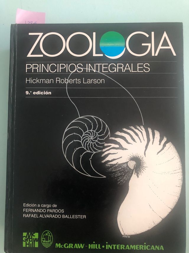zoologia principios integrales