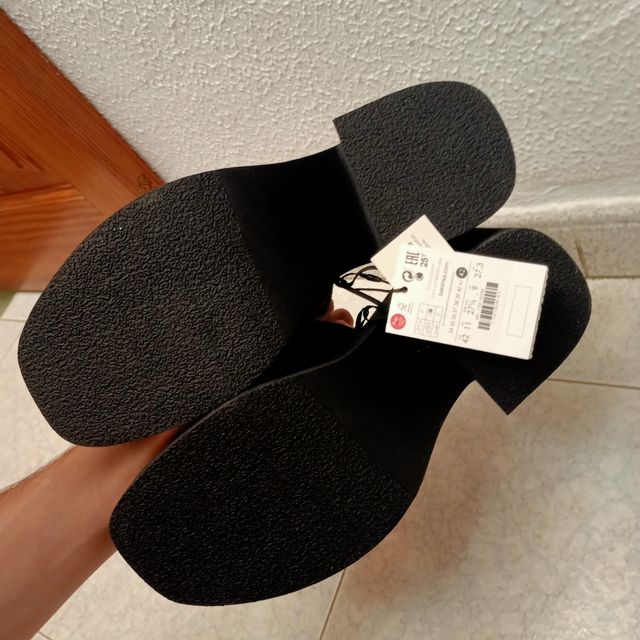 sandalias tacón  talla 42