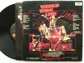 $ Scorpions ‎– World Wide Live US 1985 Vinilo Rock