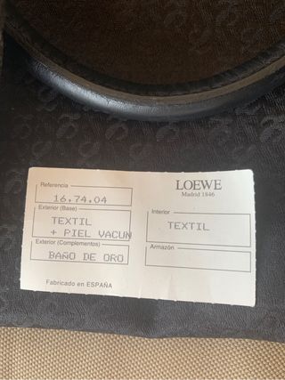 Bolso LOEWE de viaje pequeño