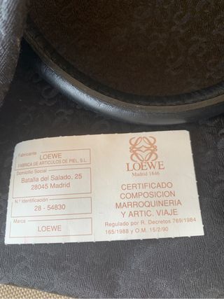 Bolso LOEWE de viaje pequeño