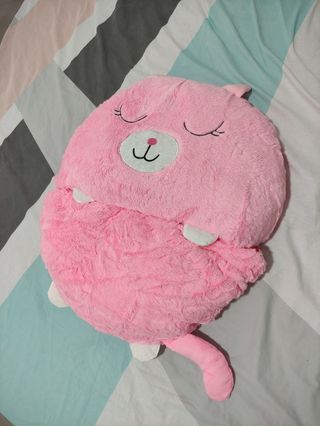 Saco de dormir niñ@s gato rosa