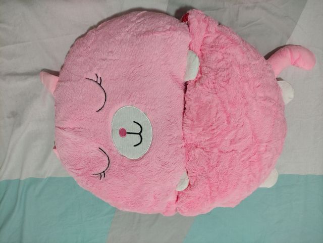 Saco de dormir niñ@s gato rosa