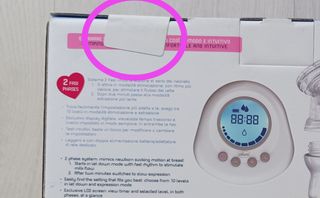 Sacaleches eléctrico sin abrir