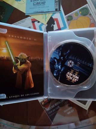 DVD Star Wars II masterizada