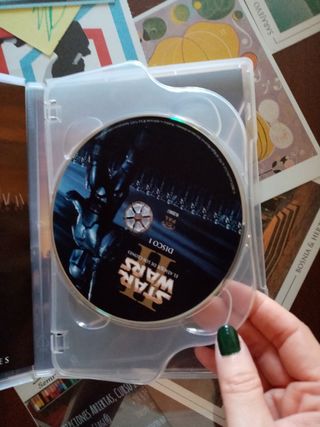 DVD Star Wars II masterizada