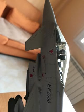 maqueta oficial avion EF2000