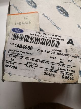 Fort Transit conet Rodamiento  rueda D.D 1484266