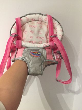 Carro de muñecos gemelar+porta bebés