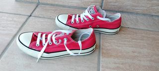 Converse All Star rosse n. 37