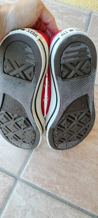 Converse All Star rosse n. 37