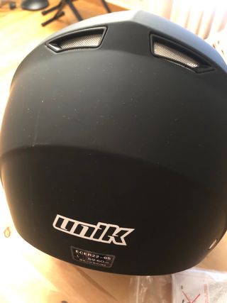 Casco moto nuevo negro mate