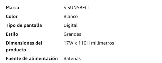 RELOJ DE BAÑO, DUCHA / IMPERMEABLE