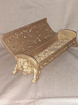 ANTIGUA CAJA CHINA DE FINALES S. XIX, DE PIEDRA O