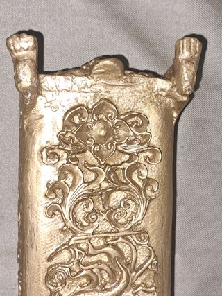 ANTIGUA CAJA CHINA DE FINALES S. XIX, DE PIEDRA O