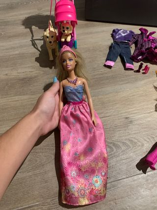 Barbies, ken, perros y accesorios