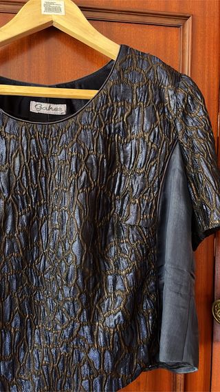 Traje 3 piezas azul noche de fiesta