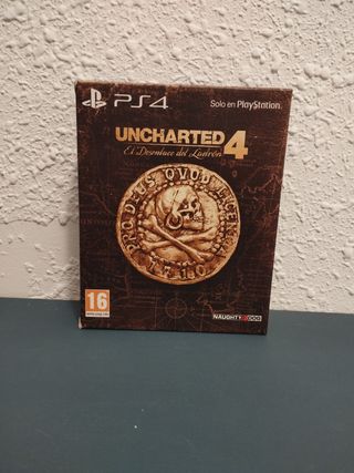 UNCHARTED 4 CAJA COLECCIONISTA PS4