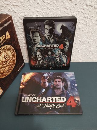 UNCHARTED 4 CAJA COLECCIONISTA PS4