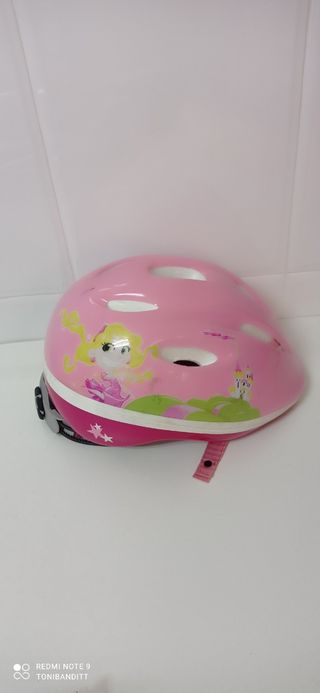 Casco bicicleta niña