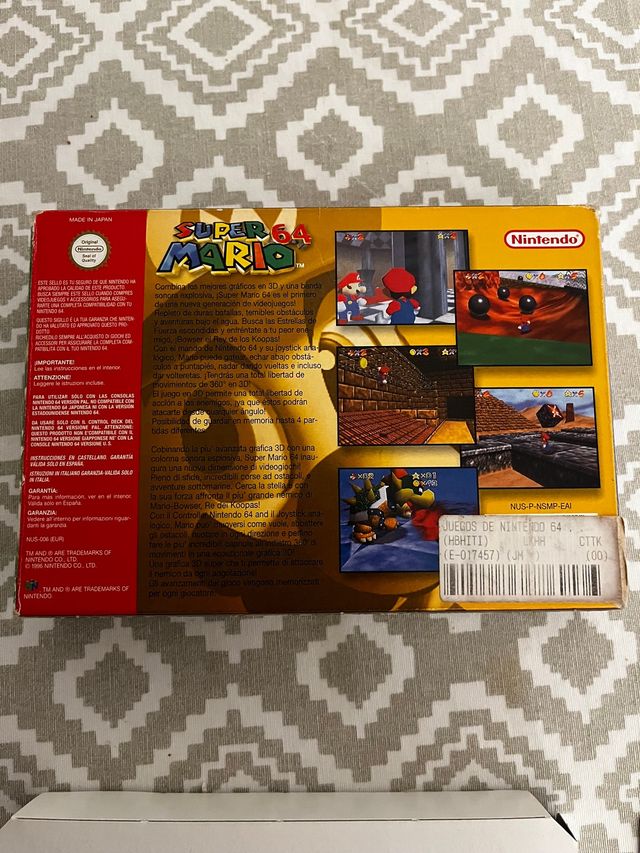 Super Mario 64 - Nintendo 64 - Pal España!