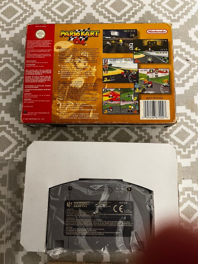 Super Mario Kart 64 - Nintendo 64 - Pal España!