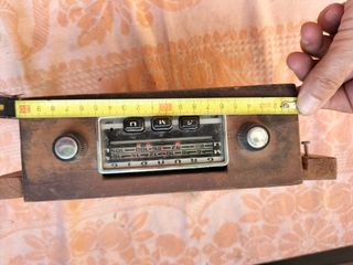 Radio madera antigua