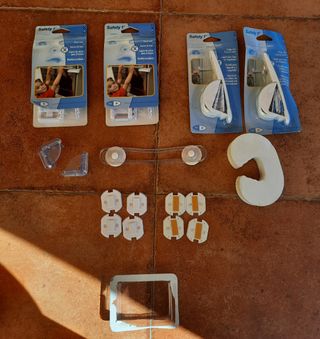 Lote artículos seguridad y protección hogar bebé