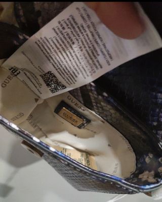 Minibandolera Piton Azul Guess