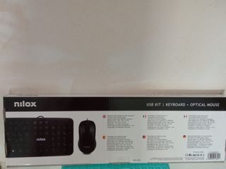 Teclado y ratón de PC sin abrir!!!!