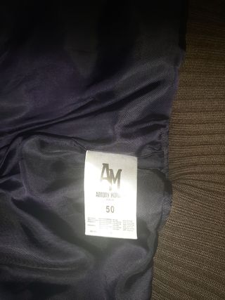 Chaqueta ANTHONY MORATO MARRON nueva