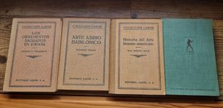 Lote 8 libros "Colección Labor"