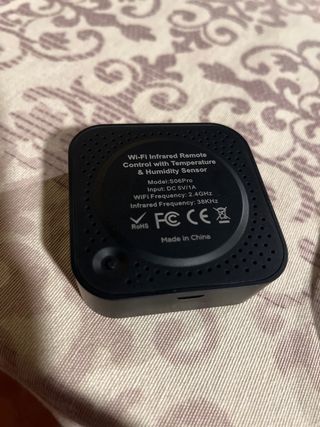 Mando ir para aire acondicionado y television