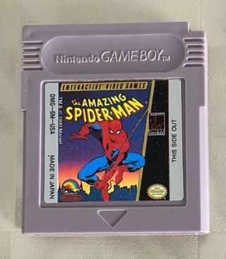 Juego Amazing Spiderman Game Boy.