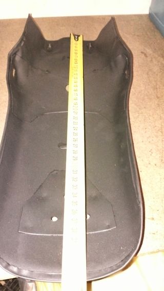 Guardabarros trasero moto custom